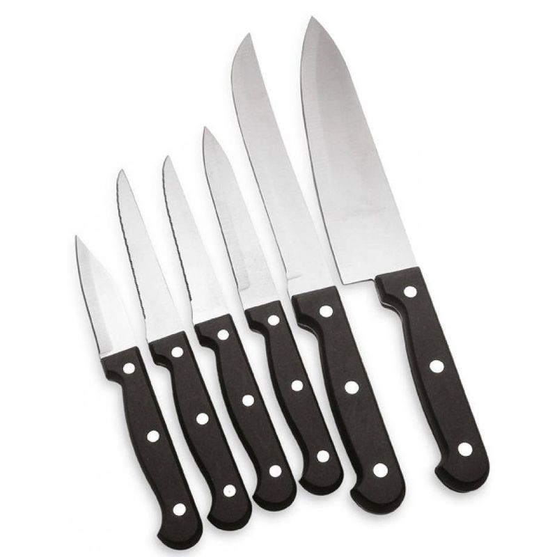 Juego cuchillos cocina 6 piezas