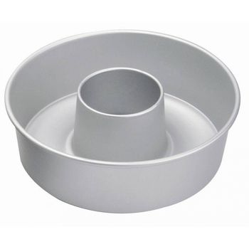 Molde para rosca de 26 cm Ekco Bakers secret de Aluminio Color Plateado Satinado