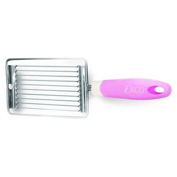 Rebanador de jitomate Ekco Trendy Rosa de Acero inoxidable