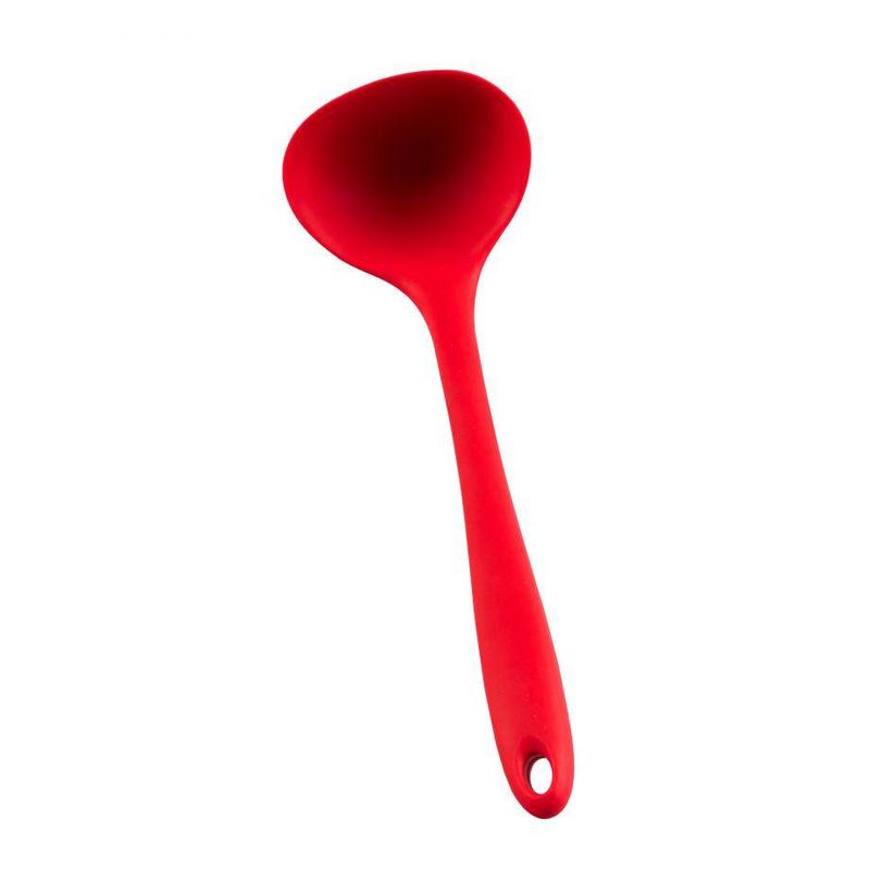 Cuchara de silicona - Utensilios de cocina profesional Color Rojo