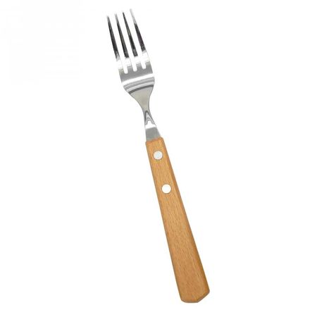 Cuchillo de mesa para carne puño de madera punta fina 4-1/2 pulgadas Winco  - Jopco Equipos y Productos para Hoteles y Restaurantes