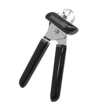 Abrelatas Farberware Negro de Acero Inoxidable
