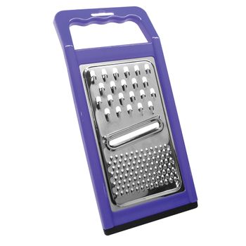 Rallador de Queso Deleite Morado de Acero Inoxidable