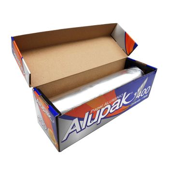 Papel Aluminio Rollo Jumbo de 290m Alupak Ultra Resistente