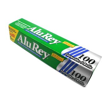 Papel Aluminio Multiusos AluRey de 32m Ultra Resistente