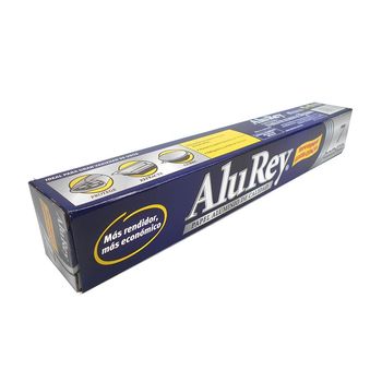 Papel Aluminio de Cocina Multiusos AluRey de 3.5 metros