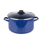 Bateria-de-Cocina-Victoria-Ekco-Acero-esmaltado-de-9-Piezas-Color-Azul-y-Brillo-perdurable-tienda-en-linea-La-Vasconia