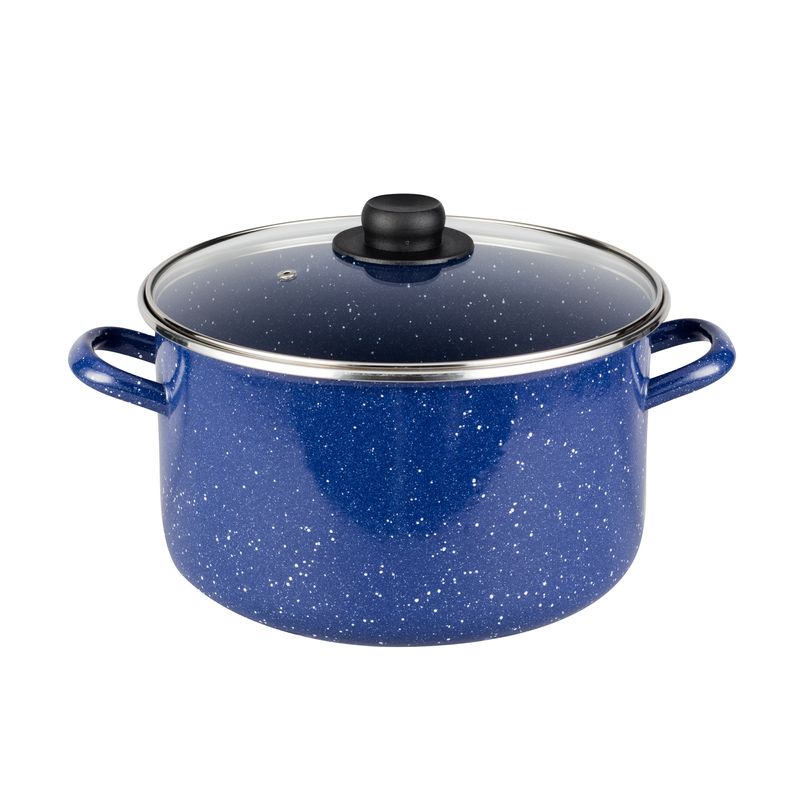 Bateria-de-Cocina-Victoria-Ekco-Acero-esmaltado-de-9-Piezas-Color-Azul-y-Brillo-perdurable-tienda-en-linea-La-Vasconia