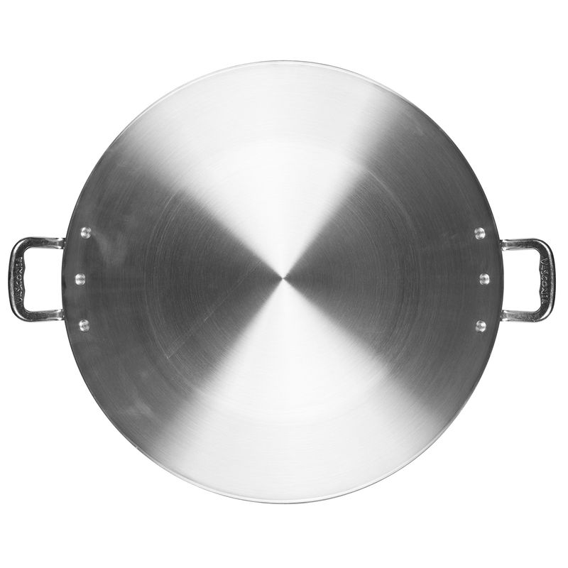 Paellera-de-4.0-mm.-de-50-cm.-Vasconia-Pro-de-Aluminio-Plateado-Pulido-con-Certificacion-NSF-para-uso-Profesional-tienda-en-linea-La-Vasconia