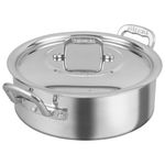 Budinera-Profesional-acorazada-de-4.0-mm-Vasconia-Pro-de-Aluminio-Plateado-Pulido-con-Certificacion-NSF-tienda-en-linea-La-Vasconia