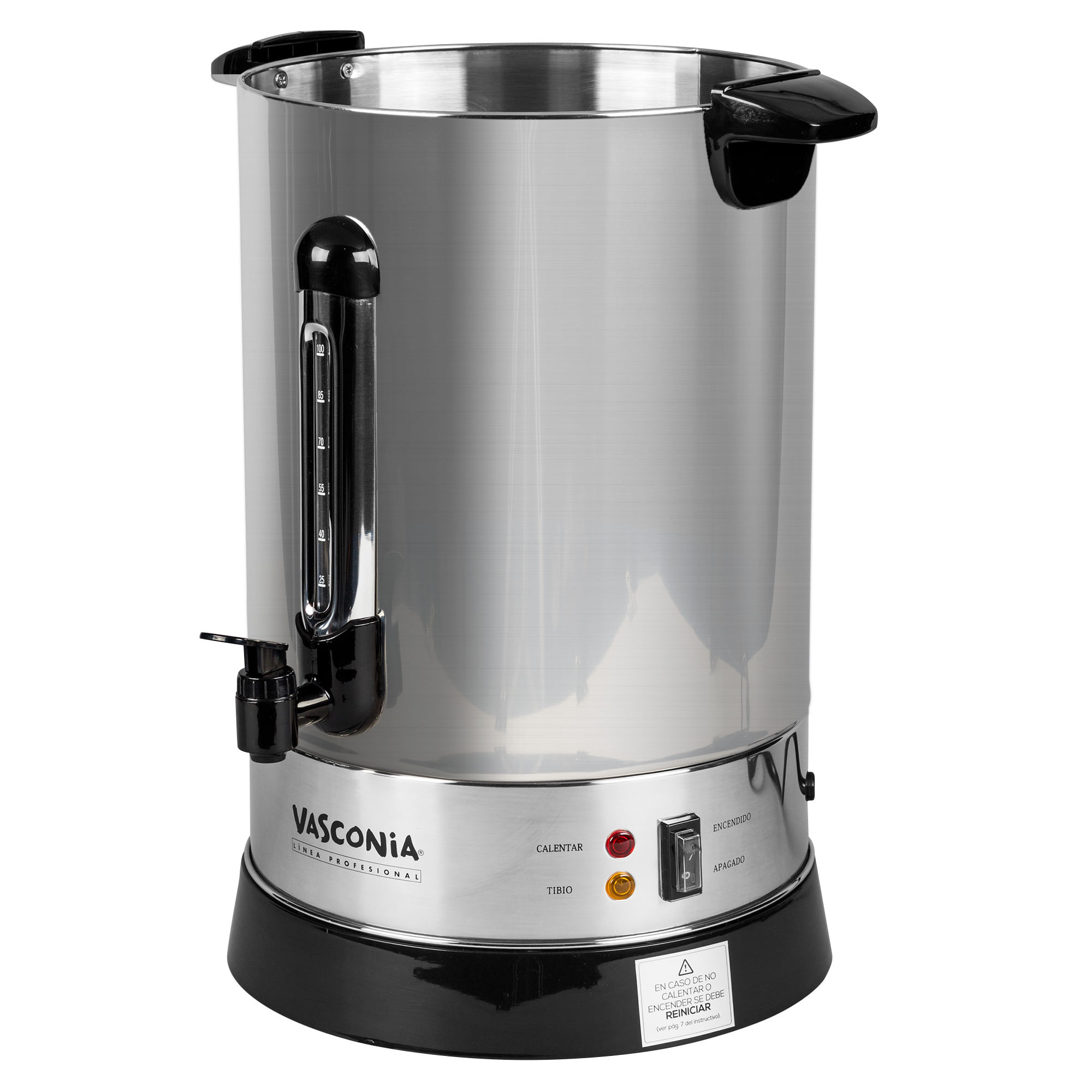 Cafetera de Acero Inoxidable de la marca Vasconia