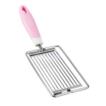 Rebanador de jitomate Ekco Trendy Rosa de Acero inoxidable