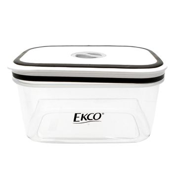 Hermético de 800 ml Ekco Fresh Everyday Cuadrado Libre de BPA con Fechador