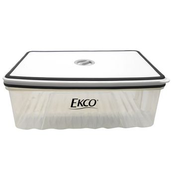 Hermético de 2.7 L Ekco Fresh Everyday Rectangular Libre de BPA con Fechador