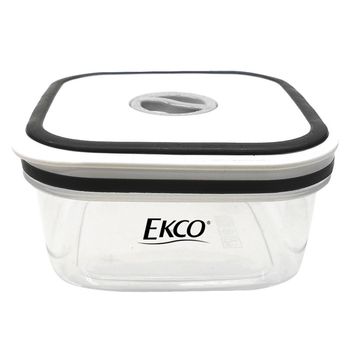 Hermético de 500 ml Ekco Fresh Everyday Rectangular Libre de BPA con Fechador