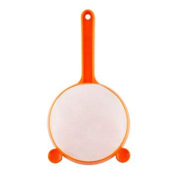 Colador de 15cm Deleite color Naranja hecho de plástico