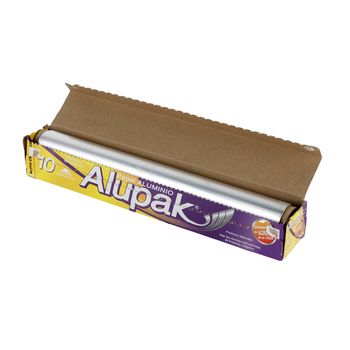 Papel Aluminio de Cocina Multiusos Alupak de 9.8 metros