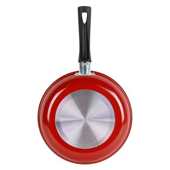 Juego de Sartenes Antiadherentes Deleite Aluminio 2 pz + 2 Utensilios - Rojo