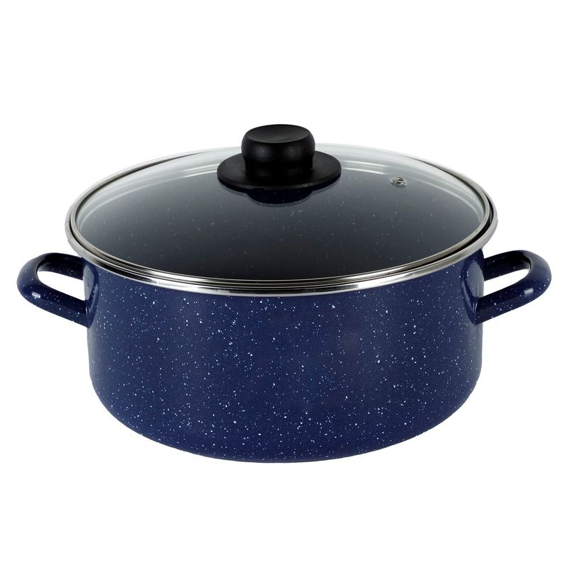 cacerrola-de-24cm-ekco-azul-hecha-de-acero-esmaltadocon-tv-1