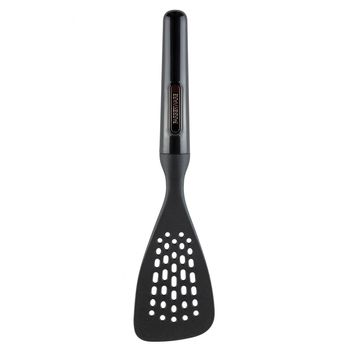 Volteador de Cocina Farberware Ranurado Negro de Nylon