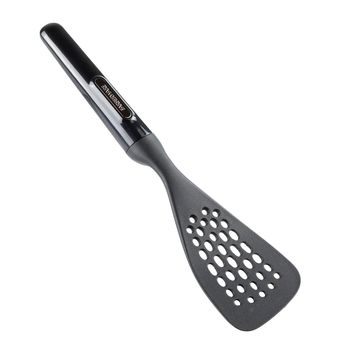 Volteador de Cocina Farberware Ranurado Negro de Nylon
