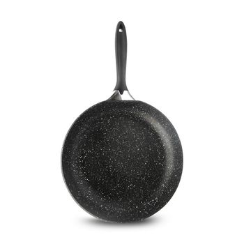 Sartén de 30 cm Ekco Advance hecho de Aluminio color Negro con Antiadherente Geostone