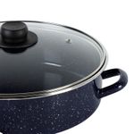 arrocera-de-28cm-ekco-azul-marino-de-acero-esmaltado-con-tapa-de-vidrio-2