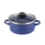 Cacerola-de-20-cm.-Vasconia-Basicos-con-de-Acero-con-esmalte-vitrificado-Azul-con-Tapa-de-Vidrio-y-Brillo-perdurable-tienda-en-linea-La-Vasconia