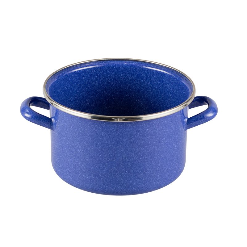 Olla-recta-de-16-cm.-Vasconia-Basicos-con-Tapa-de-Vidrio-de-Acero-con-esmalte-vitrificado-Color-Azul-y-Brillo-perdurable-tienda-en-linea-La-Vasconia