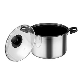 Olla con Tapa Ekco Duralum Gris de Aluminio