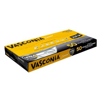 Hojas de Aluminio Multiusos 50 Piezas Vasconia Esencial