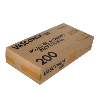 Hojas de Aluminio Multiusos Vasconia Pro de 200 Piezas