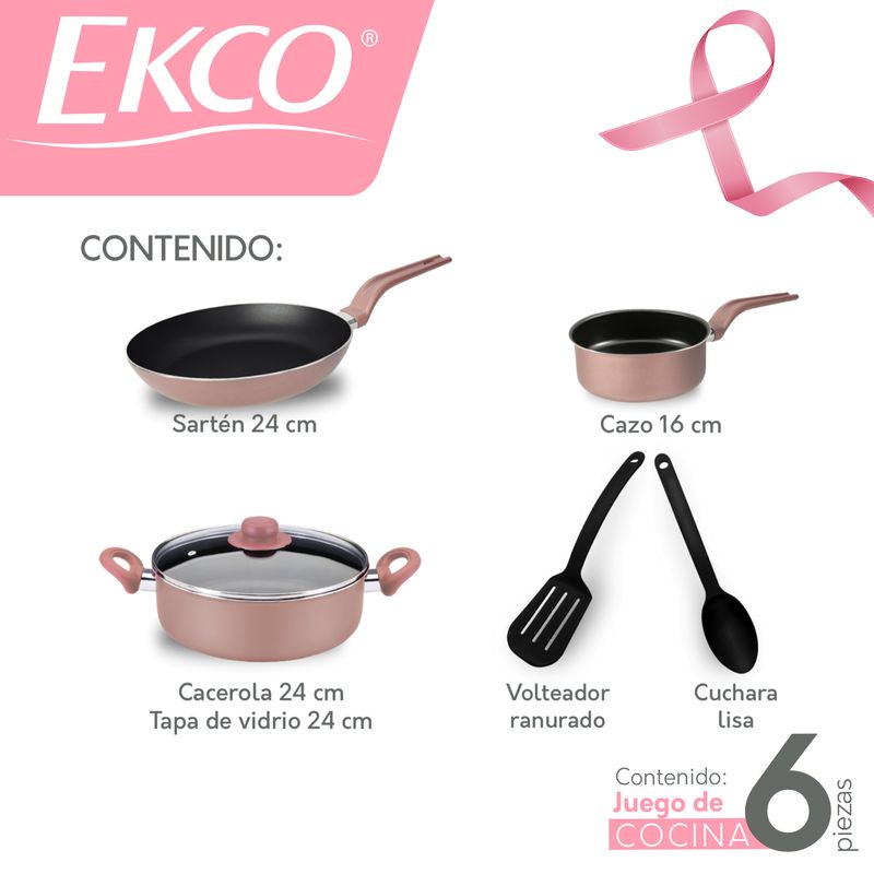 bateria-de-cocina-ekco-rosa-de-6pz-hecha-de-aluminio-con-antiadherente-duraflon-pro-1