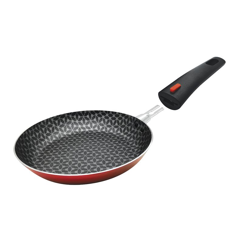 Sartén Wok de 28 cm Ekco Classic Rojo con Antiadherente