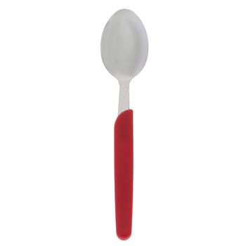 Cuchara de Mesa Ekco Color Rojo hecha de Acero Inoxidable y Mango de polipropileno