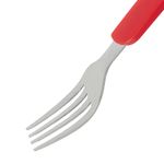 tenedor-de-mesa-ekco-rojo-hecho-de-acero-inoxidable-y-mango-de-polipropileno-3