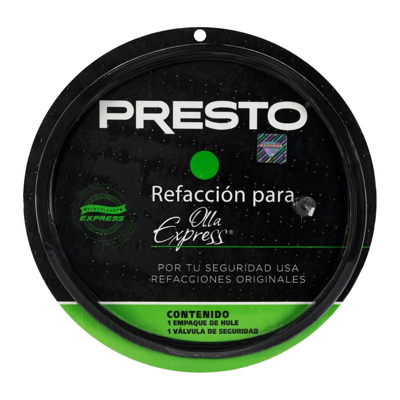 Empaque Refacción Olla Express Presto Original 12 Litros