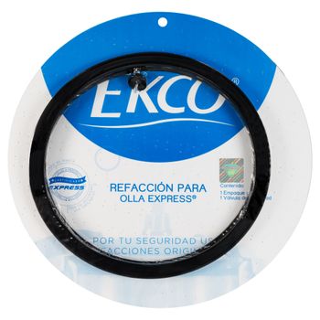Empaque/válvula para Ekco gourmet y gourmet plus Ekco Classic de 3 Piezas de Hule Color Negro