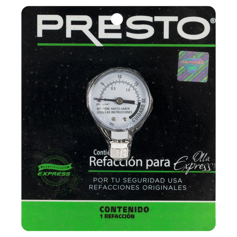 Manometro-presto-de-17-y-21-litros-para-ollas-industriales-Presto-de-Aluminio-Color-Negro-tienda-en-linea-La-Vasconia