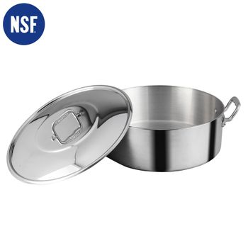 Budinera 38 cm Vasconia Profesional con Capacidad de 15 L Hecha de Aluminio
