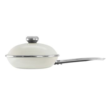 Sartén Antiadherente Vita de Acero Vitrificado 20 cm - Blanco