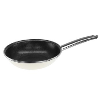 Sartén Antiadherente Vita de Acero Vitrificado 20 cm - Blanco