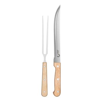 Juego de Cuchillo de Acero Inoxidable Para Asado 2 Piezas Brassa Masters