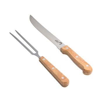 Juego de Cuchillo de Acero Inoxidable Para Asado 2 Piezas Brassa Masters