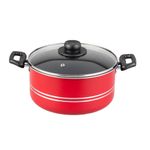 Olla-de-22-cm.-Ekco-Tendencias-de-2-Piezas-de-Aluminio-Color-Rojo-con-Duraflon®-de-Alto-Rendimiento-y-Tapa-de-Vidrio-tienda-en-linea-La-Vasconia