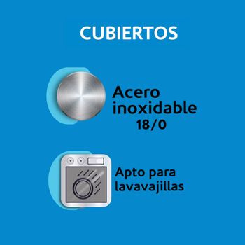 Cuchara para té International de Acero inoxidable Color Plateado