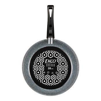 Sartén Antiadherente Ekco Ankara de Acero esmaltado 28 cm - Gris