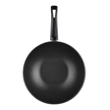Sartén Wok Antiadherente Ekco Ankara de Acero esmaltado 28 cm - Gris