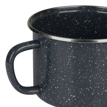 Pocillo de Acero Esmaltado 16 cm Ekco Ankara Gris