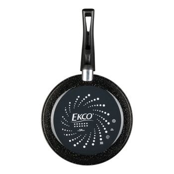 Sartén Antiadherente Ekco Adana de Acero esmaltado 24 cm - Negro